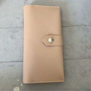 New Lucky Handmade Tan Leather Wallet